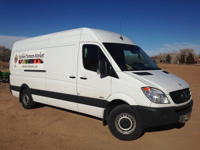 Mobile Farmers Market Van