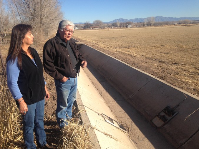 In the field with Joe and IAC staff member, Desbah Padilla