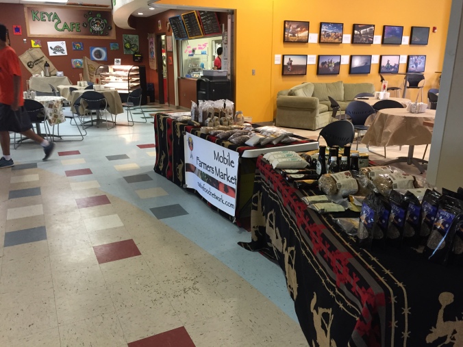 Market event at the Cheyenne River Youth Project in June 2015